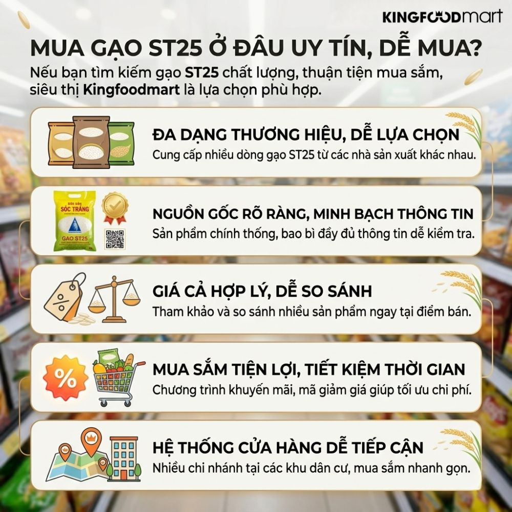 Giá gạo ST25 hôm nay bao nhiêu 1kg? 