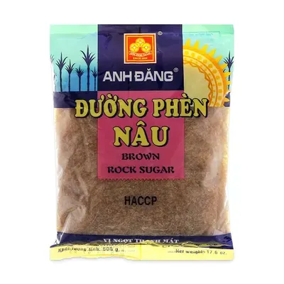 Đường phèn nâu Anh Đăng túi 500g