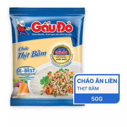 Cháo thịt bằm Gấu Đỏ gói 50g (1 Gói)