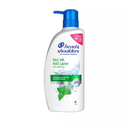 Dầu gội bạc hà mát lạnh Head & Shoulders chai 625ml