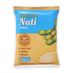 Sữa đậu nành canxi Nuti gói 200ml