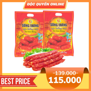 Lạp xưởng tươi Sông Trăng gói 500g (1 Gói)