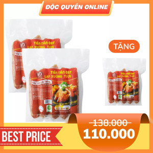 Lạp xưởng tươi vị tiêu Tiến Tấn Đạt gói 250g (2 Gói)