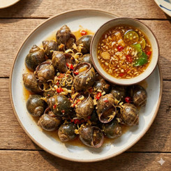 Ốc Đá Xào Sả Ớt Cay Nồng, Thơm Lừng – Món Ngon Cuối Tuần