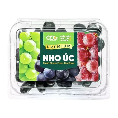 Nho đen Sweet Favor Úc hộp 450g