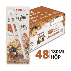 Thùng sữa 9 loại hạt Super nut VNM 180ml (24 hộp)