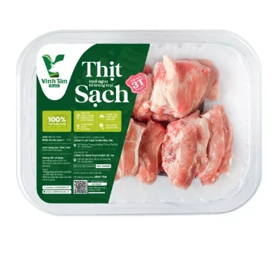 Sườn non heo Vĩnh Tân khay 400g