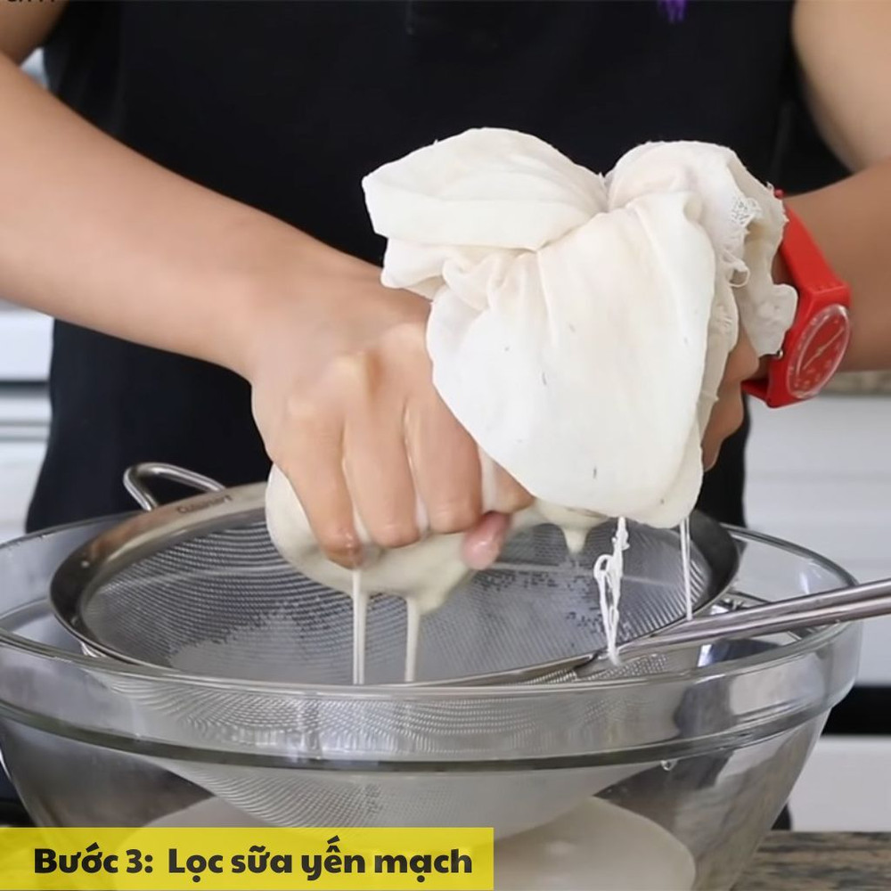 Lọc sữa yến mạch