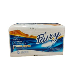 Khăn giấy rút gói 150 tờ Fairy (1 Gói)