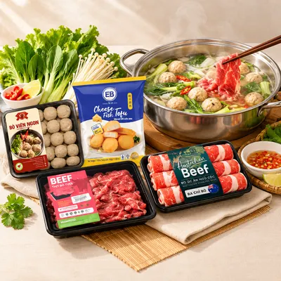 Combo lẩu bò thập cẩm