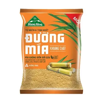 Đường mía khoáng chất Biên Hòa túi 1kg