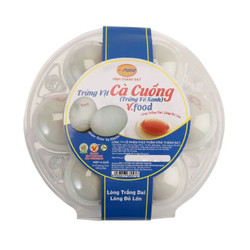 Trứng vịt cà cuống Vfoods 65g ± 2g (hộp 6 quả)