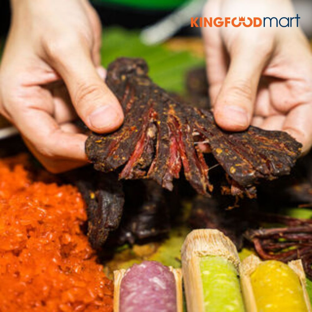 Món thịt bò gác bếp có nguồn gốc từ nhu cầu bảo quản thực phẩm lâu dài của đồng bào các dân tộc vùng cao