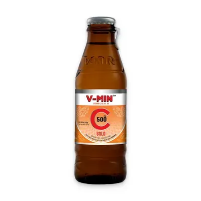 Nước giải khát bổ sung vitamin C V-Min chai 150ml