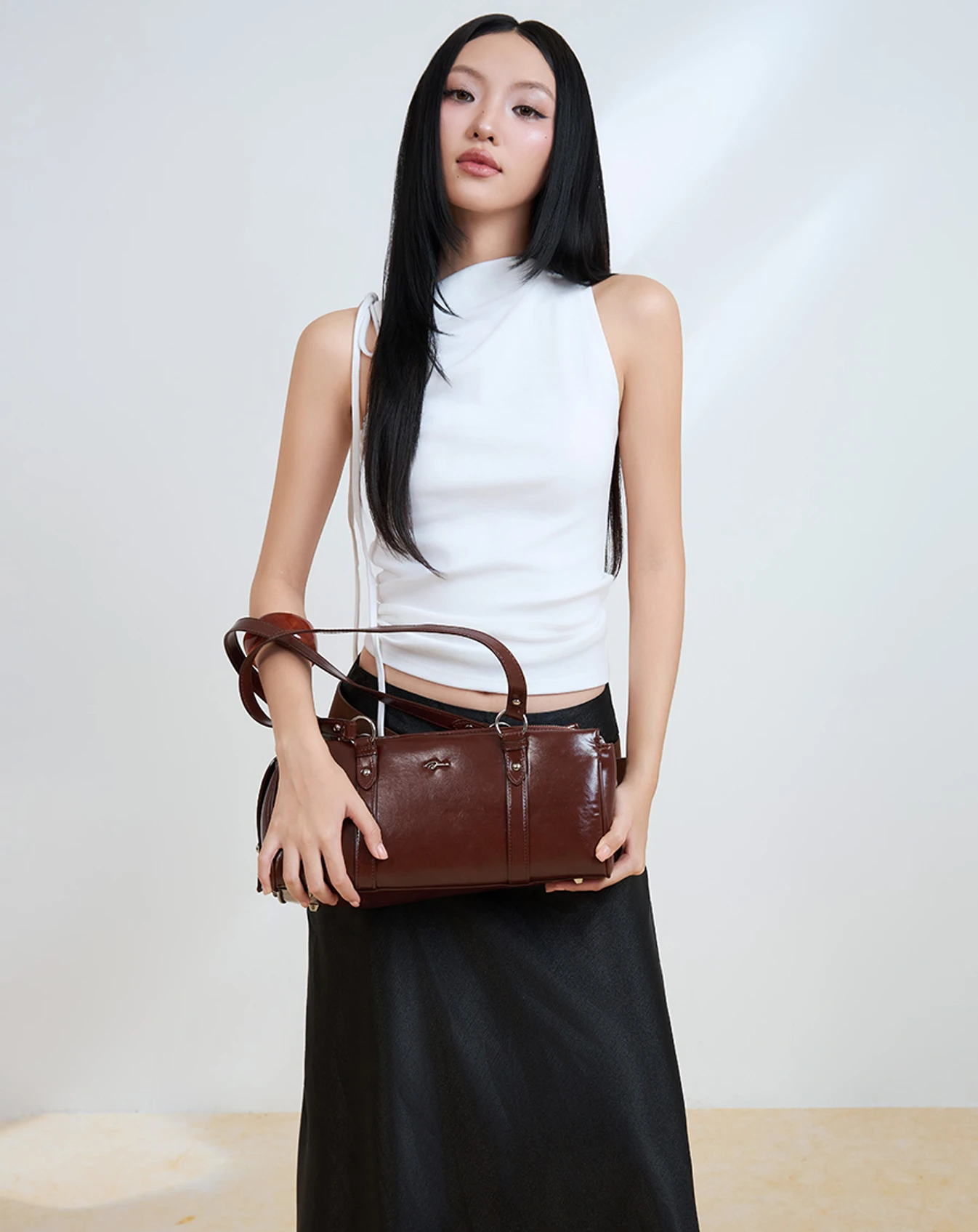 Túi Xách Trung Tote Dáng Baguette - Image 3