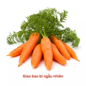 Cà rốt Đà Lạt VietGap phần 300g (1 Phần)