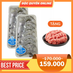 Combo 2 vỉ tôm lột (2x200g)