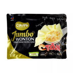 Hoành thánh tôm thượng hạng jumbo CJ Cầu Tre 286g (1 Gói)