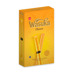 Bánh quế vị phô mai Wasuka hộp 48g