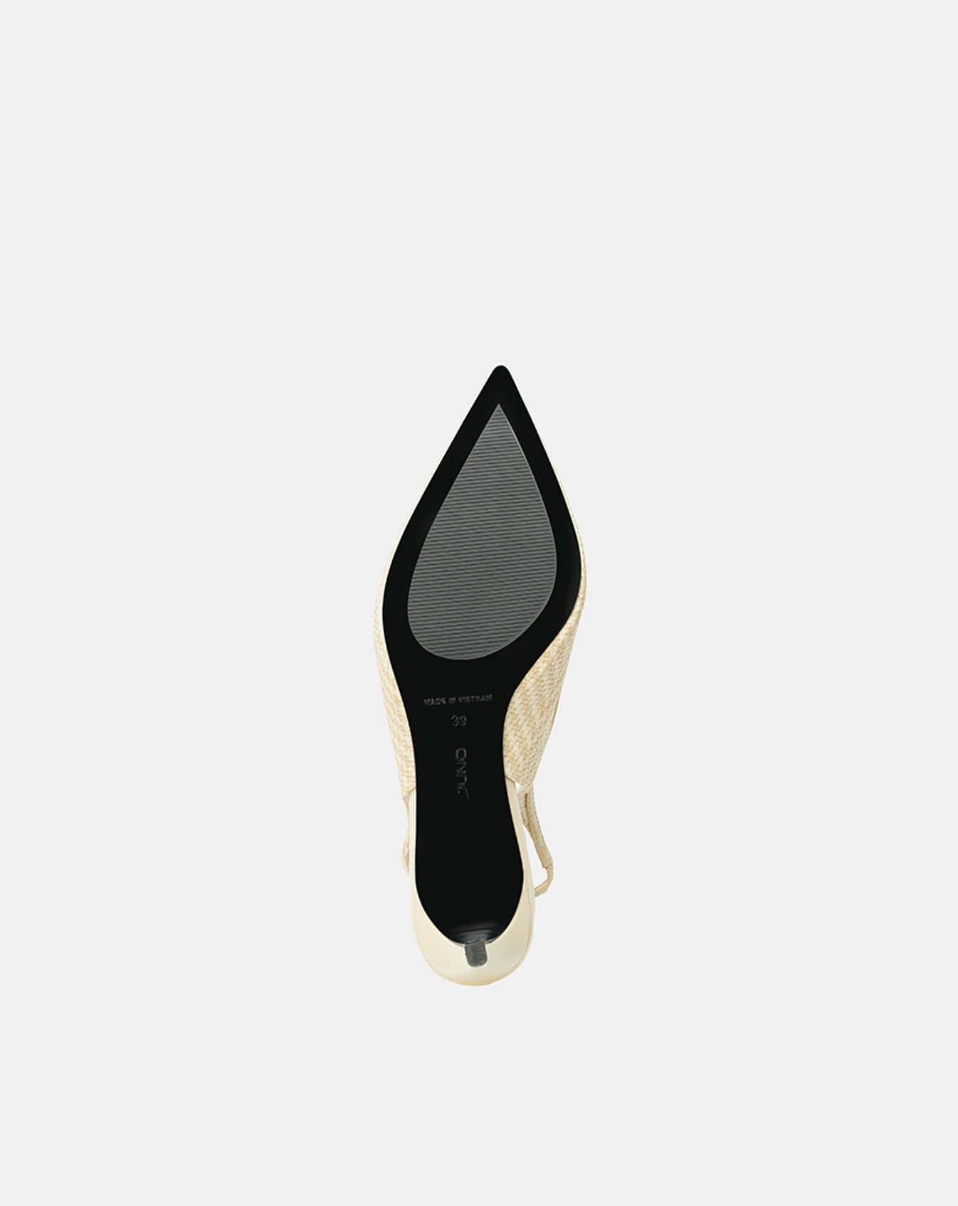 Giày Cao Gót Slingback Phối Chất Liệu Đan - Image 8
