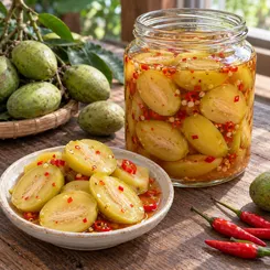 Công thức cóc ngâm chua ngọt giòn sần sật thấm mắm ớt