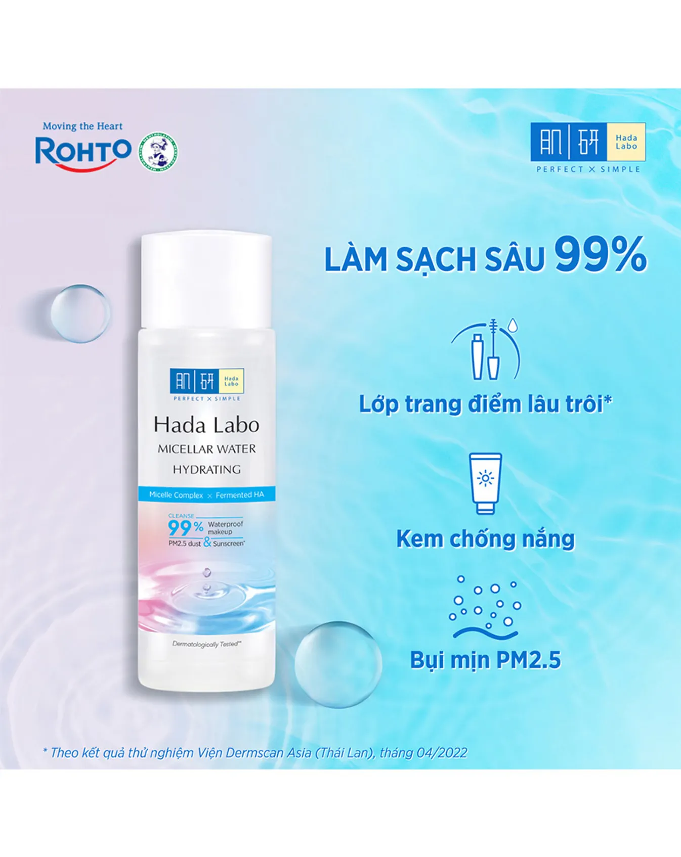 Nước Tẩy Trang Hada Labo Sạch Sâu Dưỡng Ẩm 40ml - Image 3