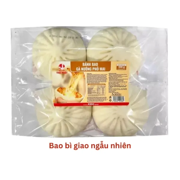 Bánh bao gà nướng phô mai Thọ Phát gói 400g