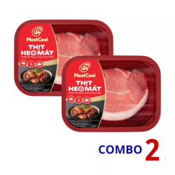 Thịt đùi heo Meatcool (720g - 880g) (2 khay)