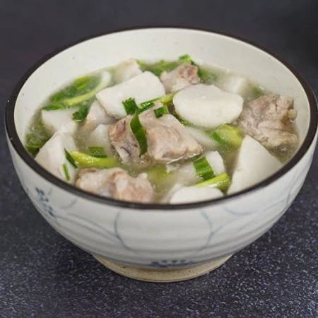 Canh khoai sọ thanh mát, dễ nấu tại nhà