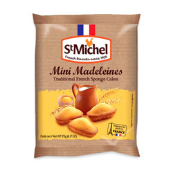 Bánh bông lan mini Madeleines St. Michel gói 175g