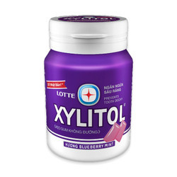 Kẹo gum Blueberry Xylitol hũ 55.1g