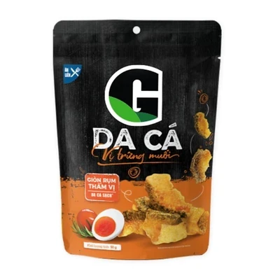 Da cá vị trứng muối G gói 50g