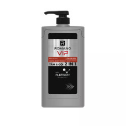 Tắm gội 2IN1 Vip Passion Romano chai 650g (1 Chai)