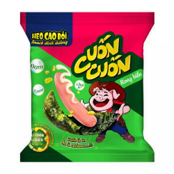 Xúc xích tiệt trùng cuốn cuốn rong biển Heo Cao Bồi gói 48.5g (1 Gói)