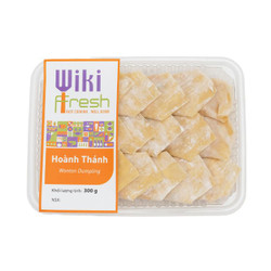 Hoành thánh Wiki Fresh vỉ 300g (1 Vỉ)