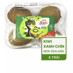 Kiwi Zespri xanh chín hộp 4 quả (1 Hộp)