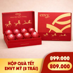 Hộp quà Envy Mỹ (8 trái) - Tết 2026 2600g (1 Hộp)