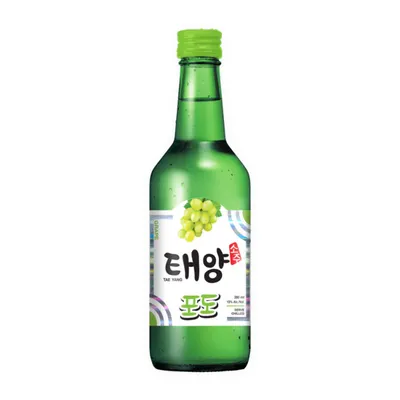 Rượu Soju Tae Yang hương nho 13% chai 360ml