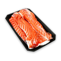 Lườn cá hồi Nauy đông lạnh 1-4cm (1 Kg)