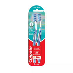 Bàn chải đánh răng Slimsoft Advanced Colgate bộ 2 cây