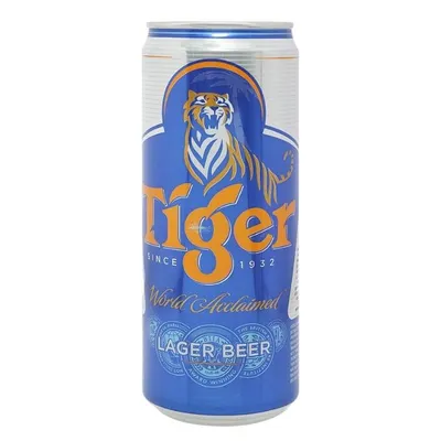 Bia nâu 5% lon Sleek Tiger lon 330ml