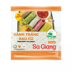 Bánh tráng rau củ Sa Giang túi 200g (1 Túi)