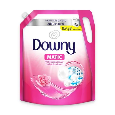 Nước giặt matic vườn hoa thơm ngát Downy túi 2kg