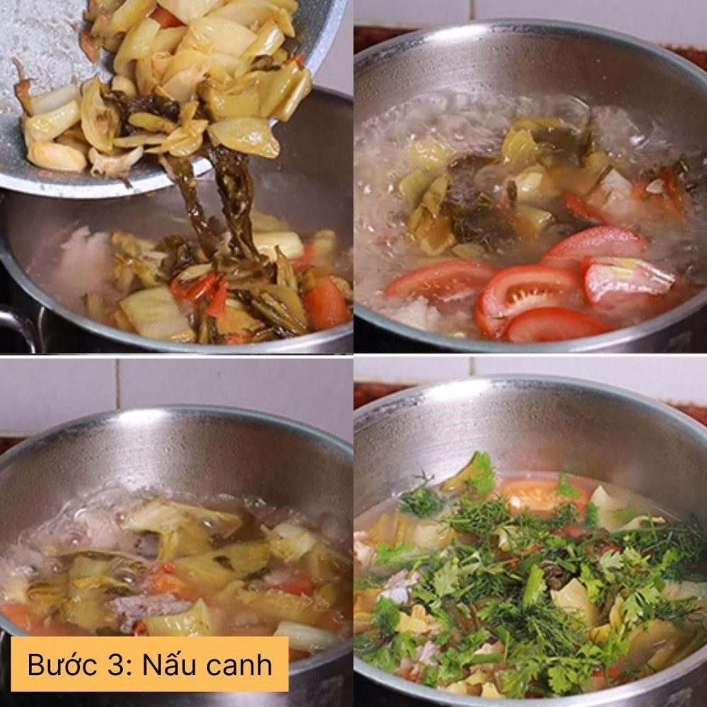 nấu canh