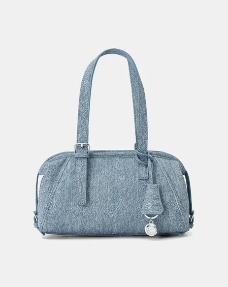 Túi Xách Nhỏ Top Handle Phối Charm