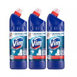 Combo 3 nước tẩy rửa bồn cầu và nhà tắm VIM chai 880ml x 3