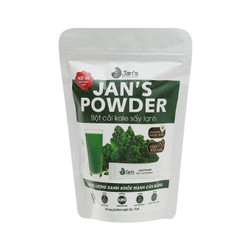 Bột cải kale sấy lạnh Jan's gói 60g (1 Gói)