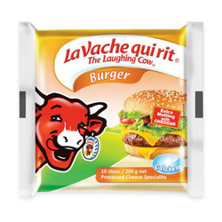 Phô mai lát burger Con Bò cười gói 200g