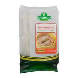 Bánh xếp tôm thịt Bamboo gói 250g (1 Gói)