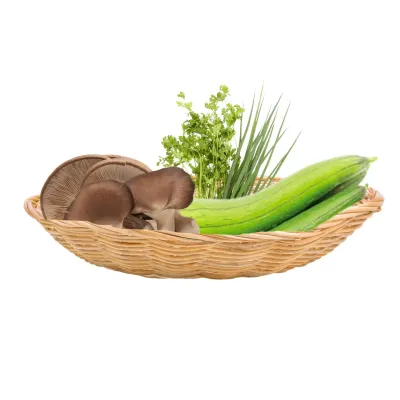 Combo canh mướp nấm ngon ngọt: Nấm bào ngư, mướp hương baby, rau nêm